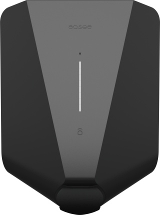 Easee Charge Core 22kW Front Czarny Mat