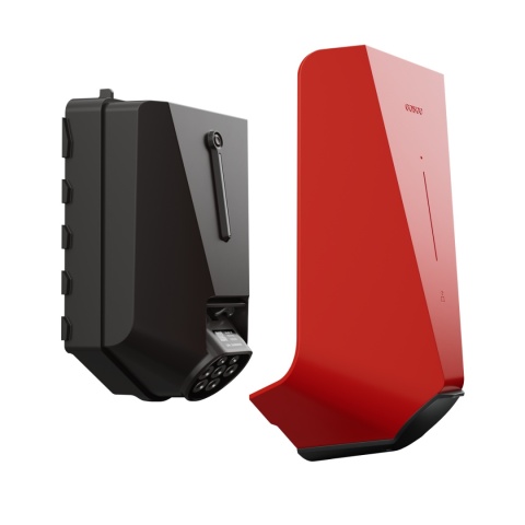 Easee Front Czerwony Mat