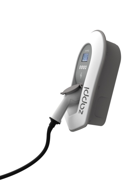 myEnergi Zappi 22kW gniazdo Typ 2 - jasny szary