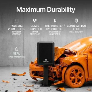 AmperePoint EV BOX - szafa ochronna na ładowarkę EV