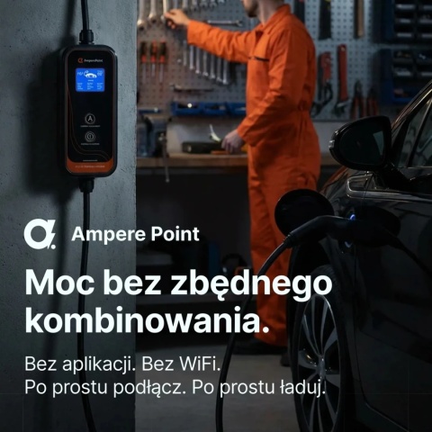 AmperePoint P72 7,2 kW Type 2 - ładowarka przenośna, 6 m