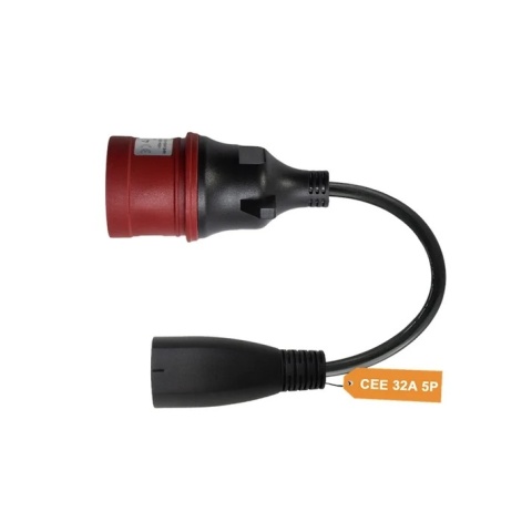AmperePoint Q PRO - adapter CEE 32 A 5P, czerwony