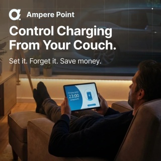 AmperePoint Q11 PRO + 2 adaptery 11 kW Type 2 - ładowarka przenośna, 7,5 m, Wi-Fi