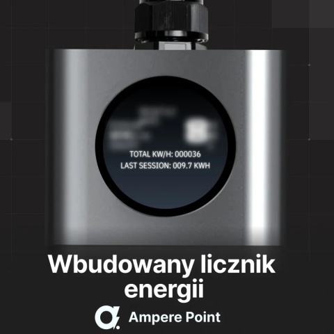 AmperePoint Q37 3,7 kW Type 2 - ładowarka przenośna, 7,5 m, Wi-Fi
