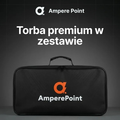AmperePoint Q37 3,7 kW Type 2 - ładowarka przenośna, 7,5 m, Wi-Fi
