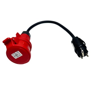 AmperePoint - adapter Schuko na CEE 16 A 5P