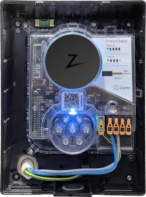 Zaptec Go 22 kW - wallbox z 4G, RFID i OCPP
